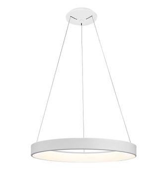 Mantra Mantra L&aacute;mpara Colgante Led Niseko Blanca Con Mando, 50w 3500lm 3000k Regulable &Oslash;65cm