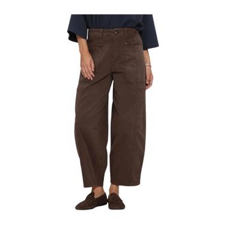 Mos Mosh MOS Mosh - Dames Broeken Mmrosy Via Pant - Dames - Broeken - Bruin - Maat: W26