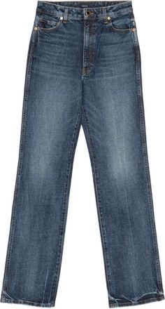 Khaite Blue Straight-fit Jeans