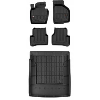 OEM Set Alfombrillas De Goma 3d Vw Passat B6 Sed&aacute;n 2005-2010