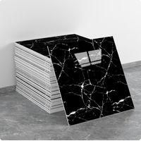 OEM (10 Piezas, 30&times;30 Cm, Q036) Adhesivos De Pared Autoadhesivos Para Azulejos, Textura M&aacute;rmol, Decoraci&oacute;n De Paredes, Material Pet, Aptos Para Cocinas, B