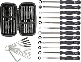 OEM Juego De Herramientas Hippotech De 12 Piezas Para Ajuste De Carburador Y Estuche De Transporte Para Motores Peque&ntilde;os De 2 Tiempos Para Motosierras Rec
