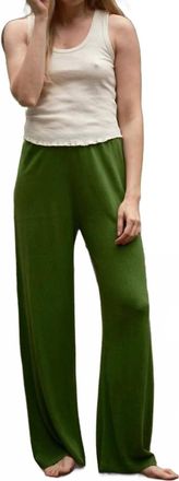 Mollusk Loosey Pants In Palm Green