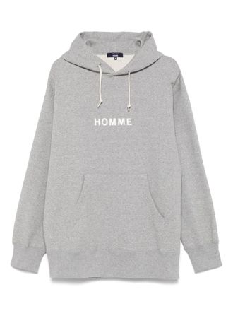 Comme Des Garçons Hoodie met logoprint - Grijs