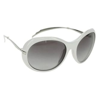 Chanel Pre-owned Accessories, female, White, Size: ONE SIZE Pre-owned Vintage Sunglasses