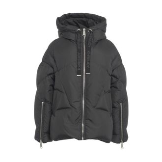 Khrisjoy Winter Jackets, female, Black, Size: XS Oversized Puffer Jacket Black Aw25