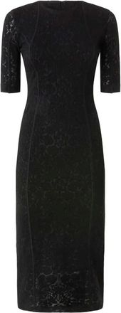 Pinko Pinko, Kleedjes, Dames, Zwart, XL, Wol, Arame Dress