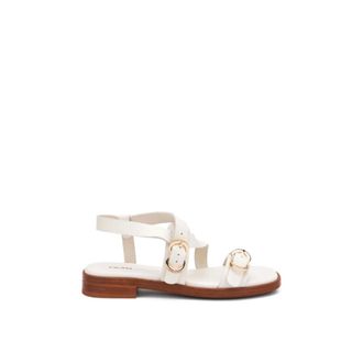 Frau Dames, Schoenen, Wit, Maat: 37 EU Leer