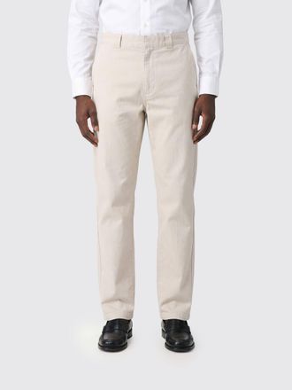 Aspesi Straight-Leg Cotton Chino Trousers with Mid-Rise Waist