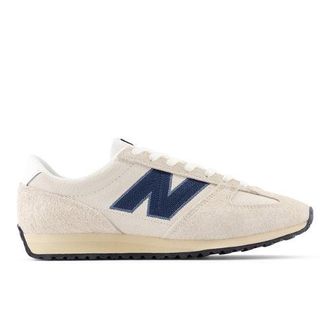 New Balance Unisex 471 in Grigio/Beige/Blu, Pelle Scamosciata/Rete, Taglia 37.5