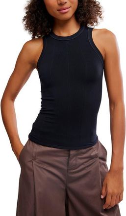 Free People So Soft Modal Blend Tank in Black at Nordstrom, Size X-Small