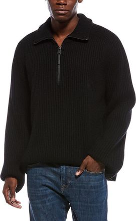 SIMKHAI Simkhai Henry Raglan 1/2-Zip Cashmere-Blend Pullover