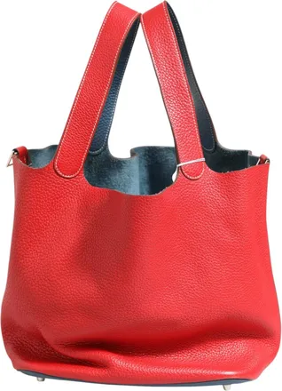 Herm&egrave;s Picotin Lock 22 Bicolor Womens Clemence (Pre-Owned)