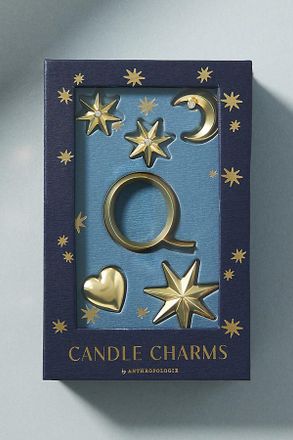 Anthropologie Monogram Candle Charms