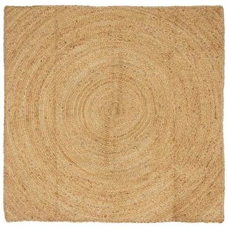 vidaXL Tappeti Per Area Naturale 120 X 120 Cm Juta Vidaxl