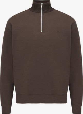 Genti Turtle Half Zip Sweater | Bruin