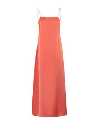 8 by YOOX SILK DEEP-V-BACK LONG DRESS