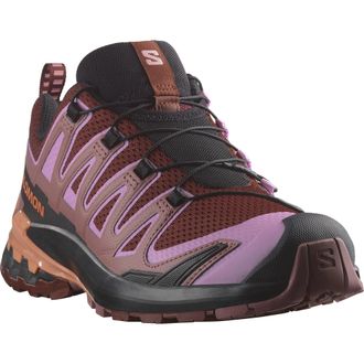 Salomon Trailrunningschuh SALOMON XA PRO 3D V9, Damen, Gr. 38,5, braun (rum raisin), Textil, Schuhe Trailrunningschuh