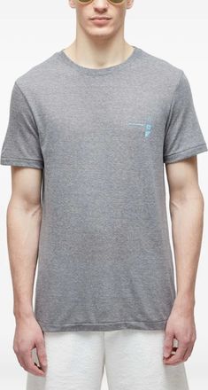 Osklen graphic-print T-shirt - men - Cotton/Polyester - M - Grey