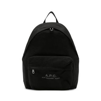 A.P.C. Backstage Small Backpack - Bags - Hombre - Negro - ONE SIZE