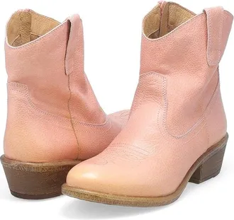 Miz Mooz Carlitos Womens Boots Pink : EU 39 (US Womens 9) B - Medium, Leather