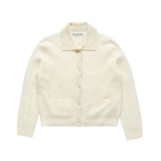 Acne Studios C&aacute;rdigan de Cachemira - Knitwear - Mujer - Blanco - M
