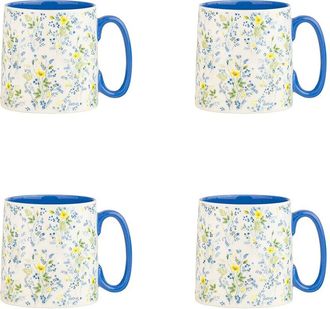10 Strawberry Street Set Of 4 Bella Meadowlight Mugs