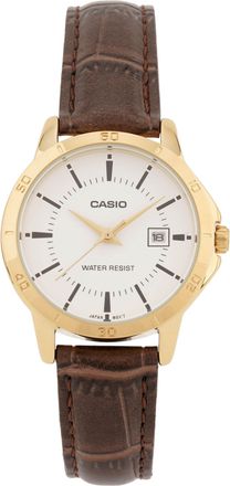 Casio Quartz Waterproof Brown Analog LTP-V004GL-7AUDF