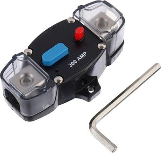 OEM Disyuntor Autorrearmable De 300 A, 12-48 Voltios Cc, Con Bot&oacute;n De Reinicio Manual Para Aplicaciones Automotrices, De Veh&iacute;culos Recreativos, Marinas Y 