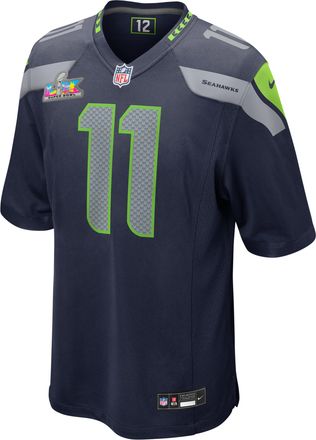 Nike Jaxon Smith-Njigba Seattle Seahawks Super Bowl LX Nike Mens NFL Game Jersey in Blue | 67NMSSGHF78-V7T