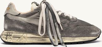 Autry SNEAKERS REELWIND SUPER VINTAGE IN NYLON E SUEDE NERO