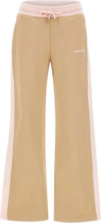 Casablanca Heavy Punto Interlock Trainingsbroeken - Dames - Sweatpants - Beige - M - Katoen - Broeken