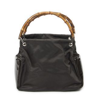 Gucci Top Handle Bamboo Satchel schoudertas