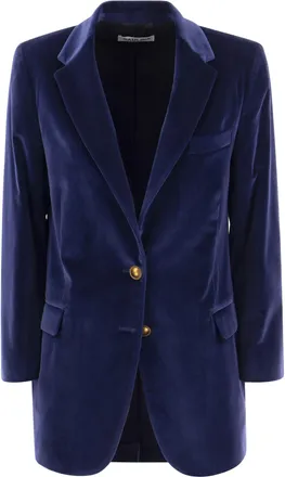 Saulina Milano Adelaide - Linen Two-Button Jacket from