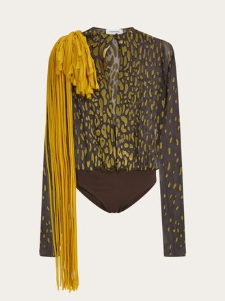 Ferragamo Women Body with flower sash detail Multicolor