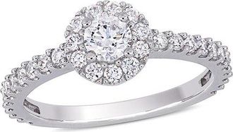 Rina Limor 14K 0.99 Ct. Tw. Diamond Halo Ring