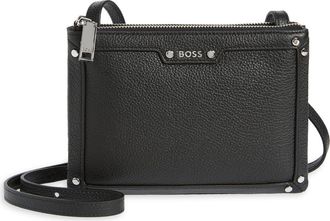 BOSS Ivy Crossbody Bag in Blk at Nordstrom Rack