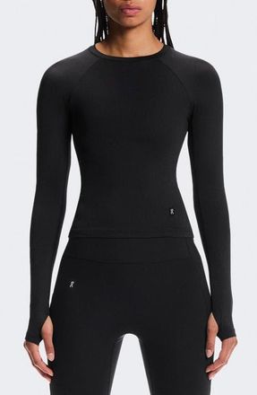 On Studio Long Sleeve T-Shirt in Black at Nordstrom, Size X-Small