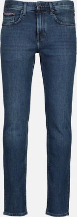 Tommy Hilfiger Mens Denton Stretch Straight-Fit Jeans - Blue - Size: 31/32