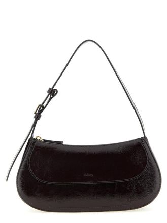 Mulberry Purple Clovelly Medium Shoulder Bag