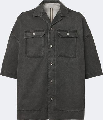 Rick Owens DRKSHDW - Camicia di jeans Magnum Tommy