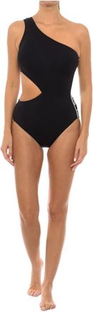 Michael Kors Cut-Out One-Shoulder Badpak - Dames - Badpakken - Zwart - S - Polyester - Badmode