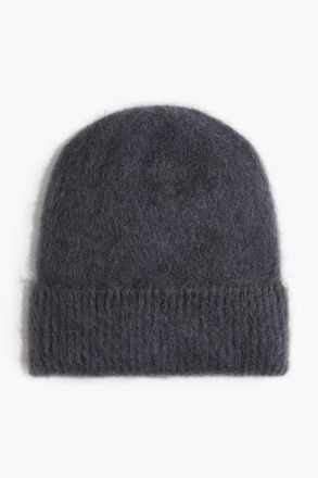 H&M Beanie aus Mohairmix - Grau