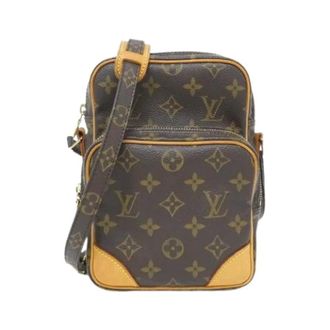 Louis Vuitton Pre-owned Cross Body Bags, male, Brown, Size: ONE SIZE Pre-owned Monogram Amazon Shoulder Bag