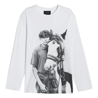 Simone Rocha Long Sleeve T-Shirt - female - Simone Rocha - Long Sleeve T-Shirts - White - XS - Tops