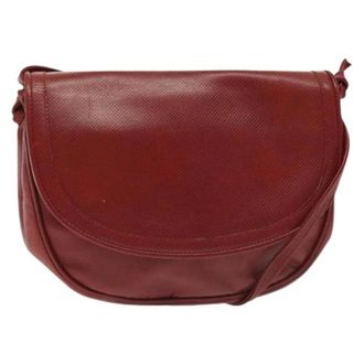 Bottega Veneta Pre-owned Cross Body Bags, female, Red, Size: ONE SIZE Pre-owned Shoulder Bag