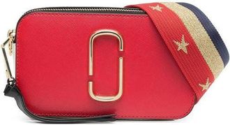 Marc Jacobs Womens Crossbody Bag Red Calf Leather - Crossbody-Bags