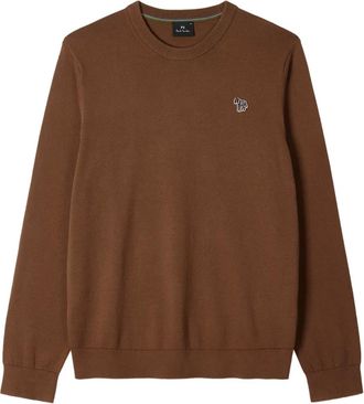 Paul Smith zebra-appliqu&eacute; sweater - Green
