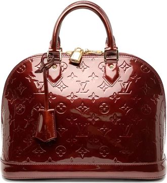 Louis Vuitton 2012 Monogram Vernis Alma PM handbag - Rood