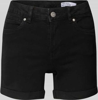 Vero Moda Regular Fit Shorts aus Baumwoll-Mix Modell LUNA in Black, Größe XS